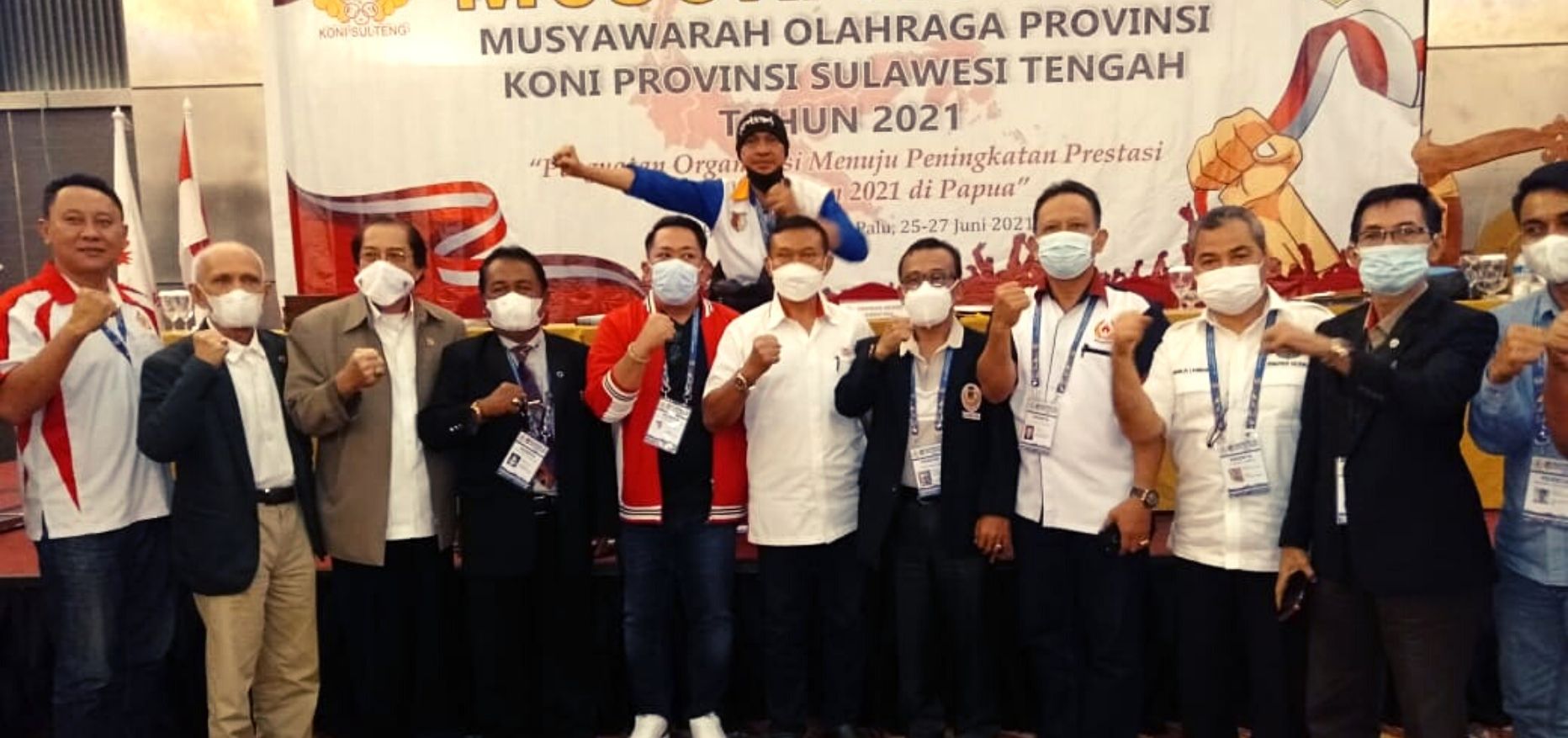 Nizar Rahmantu Orang POBSI yang Kini Memimpin KONI Sulawesi Tengah