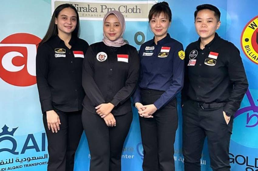 Hari Pertama 2024 ACBS Asian 9-Ball Ladies & Girls U17 Championships, Empat Pebiliar Tampil Gemilang
